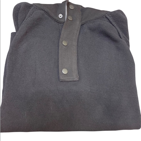 Express Knit Snap Collar with Hood - Picture 1 of 3